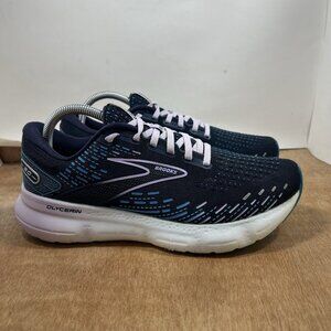 Brooks Glycerin 20 Women Size 10.5 Purple Blue Athletic Running Gym Sneaker
